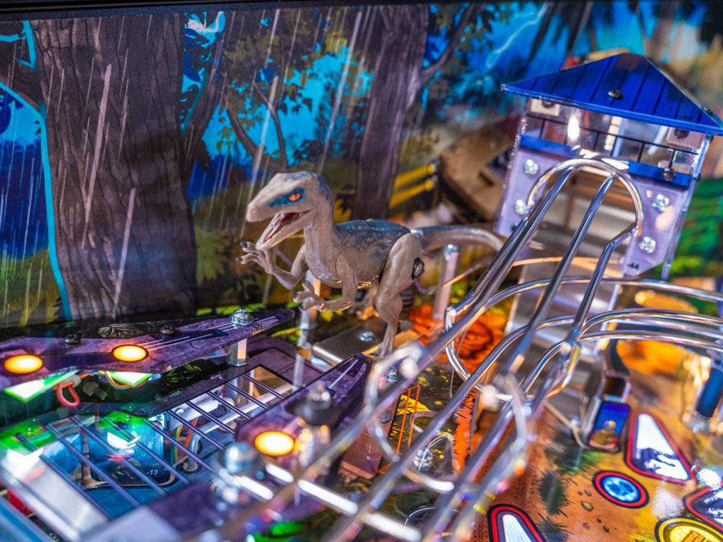 Jurassic Park 30th Anniversary LE Pinball Machine by STERN Pinball For